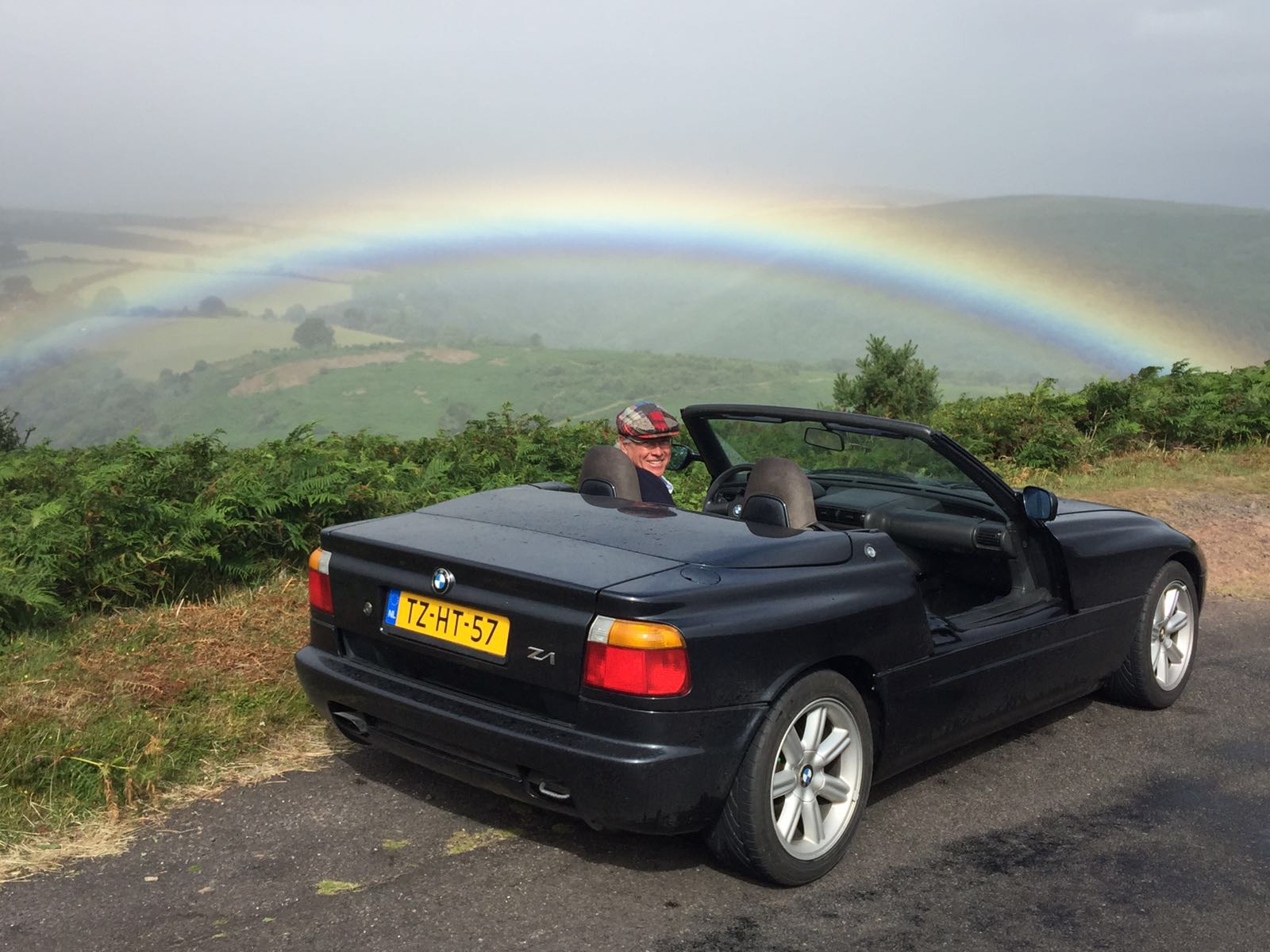 Z1 under the rainbow in Exmoor.JPG