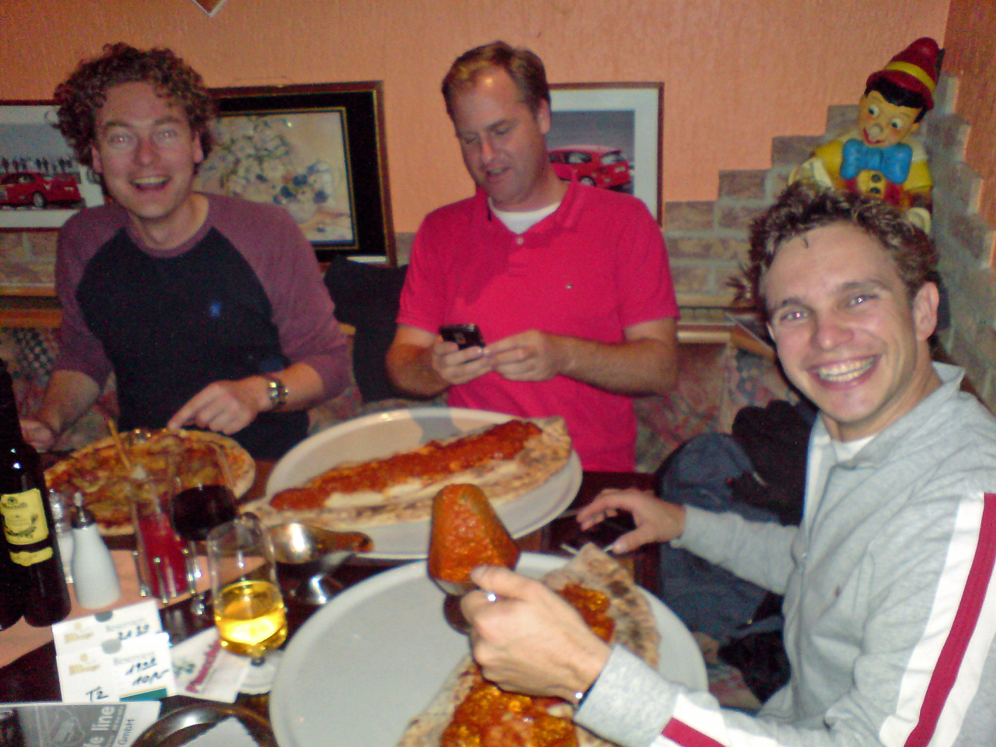 pizzatime, check het ongeloof en verbazing....