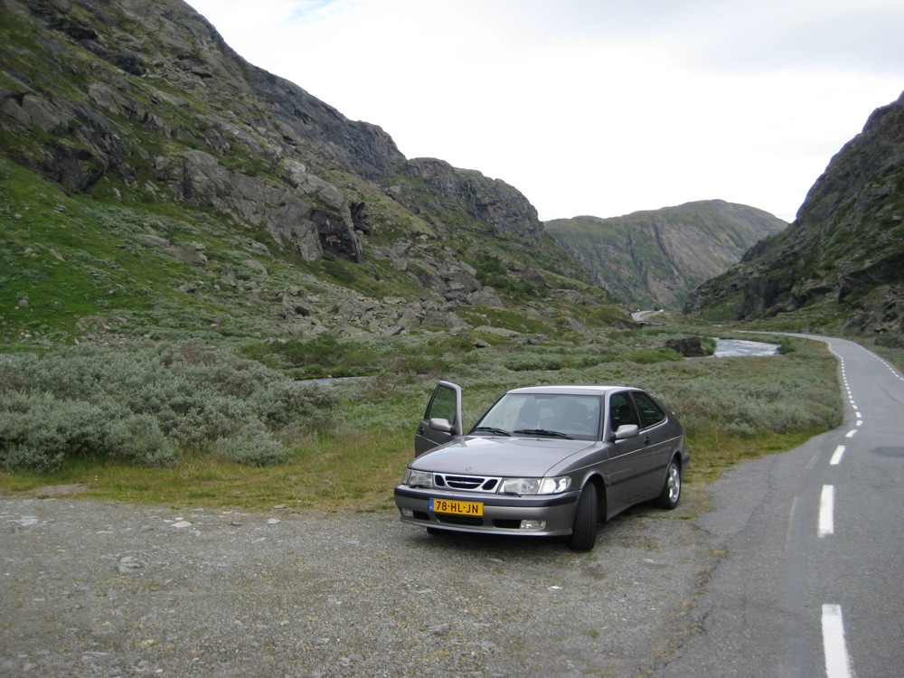 Een plaatje van de SAAB in Noorwegen.