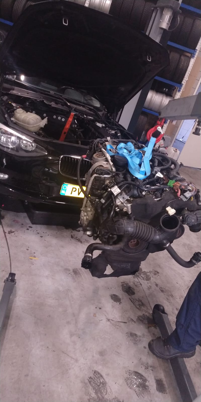 Motor er uit