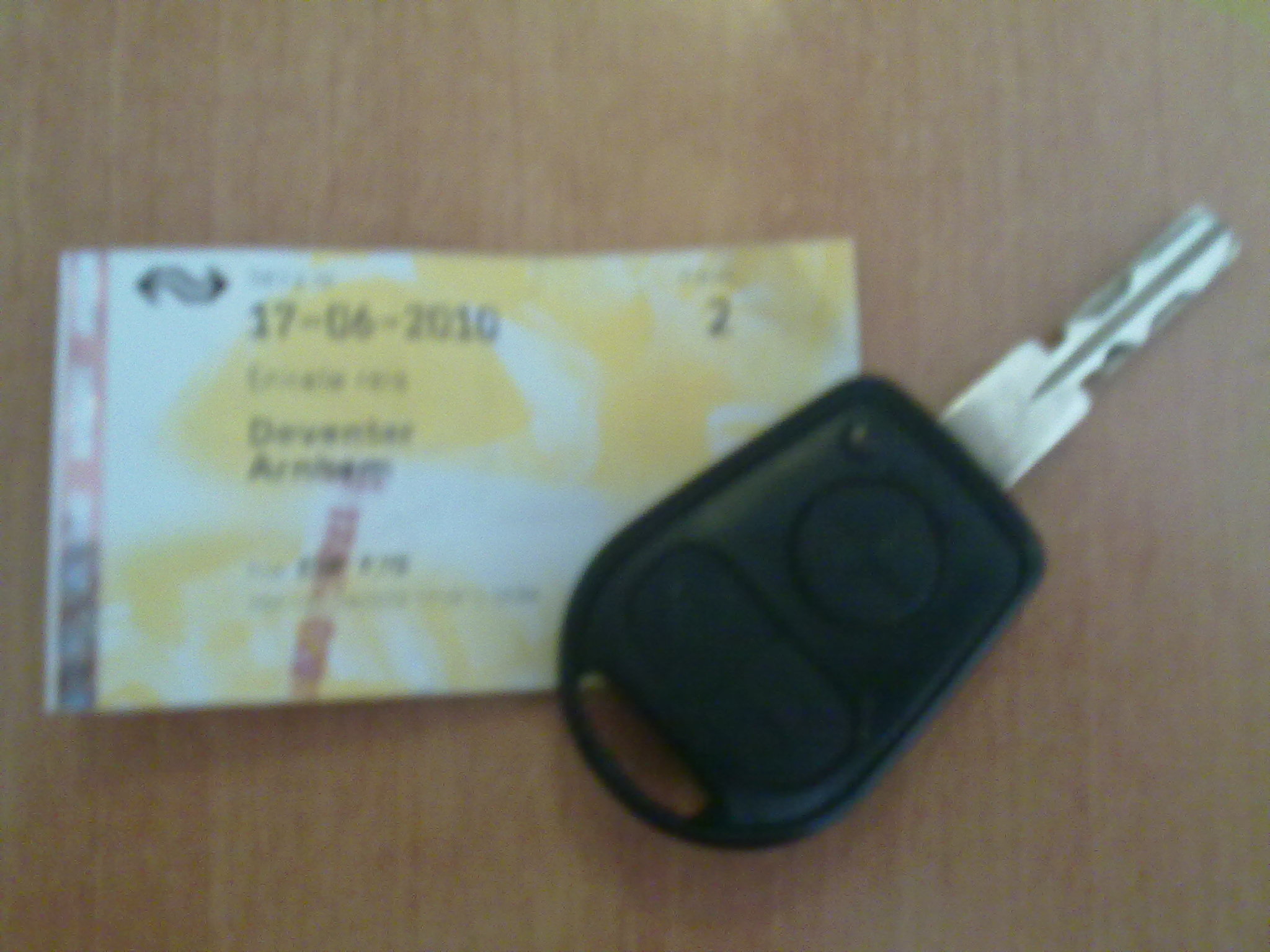 Treinkaartje 7,70 euro