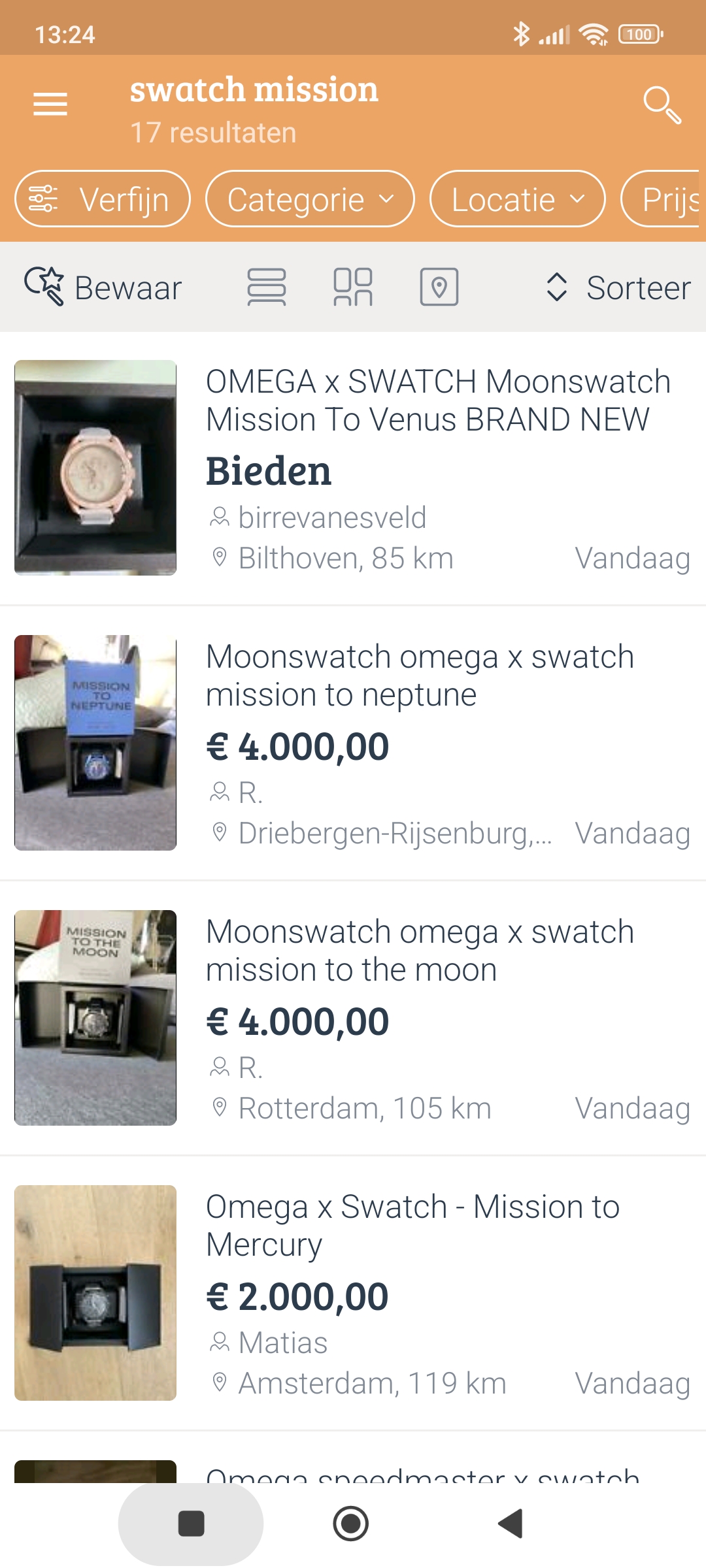 De eerste stasn op marktplaats