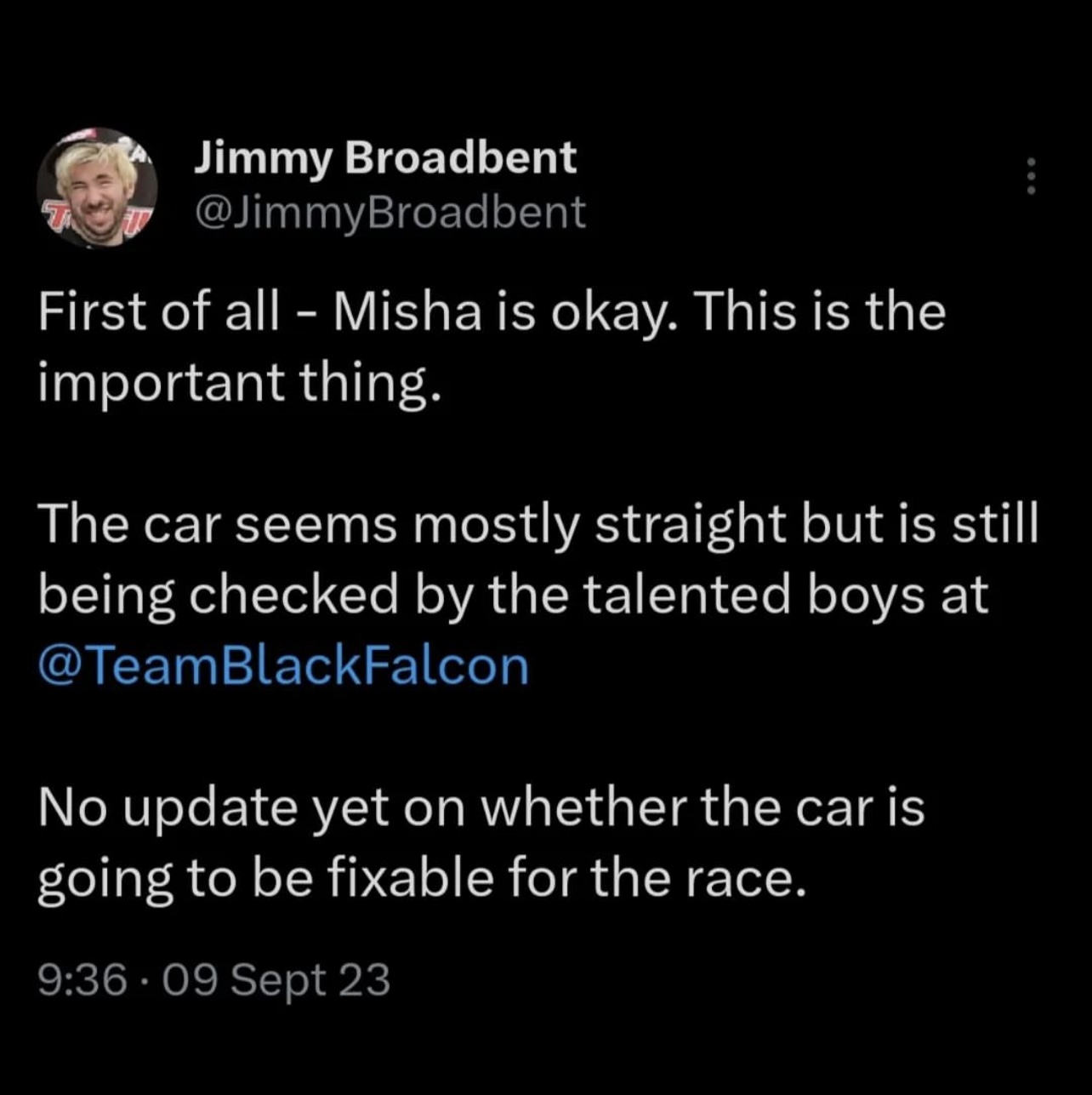 Outlap van quali?