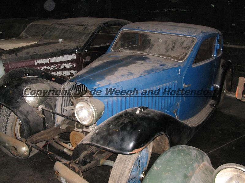 Een van de auto's uit de Malmerspach collectie