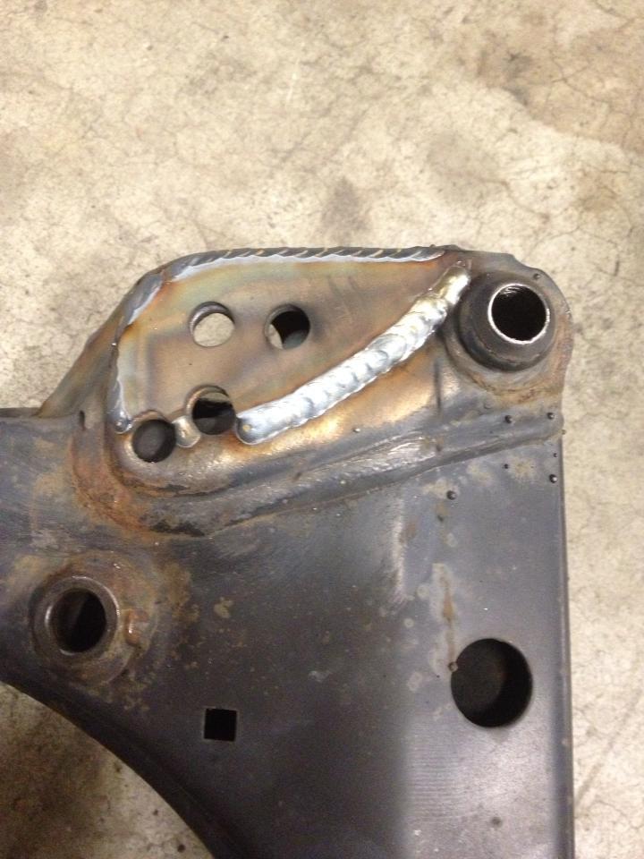 Subframe voor verstevigd