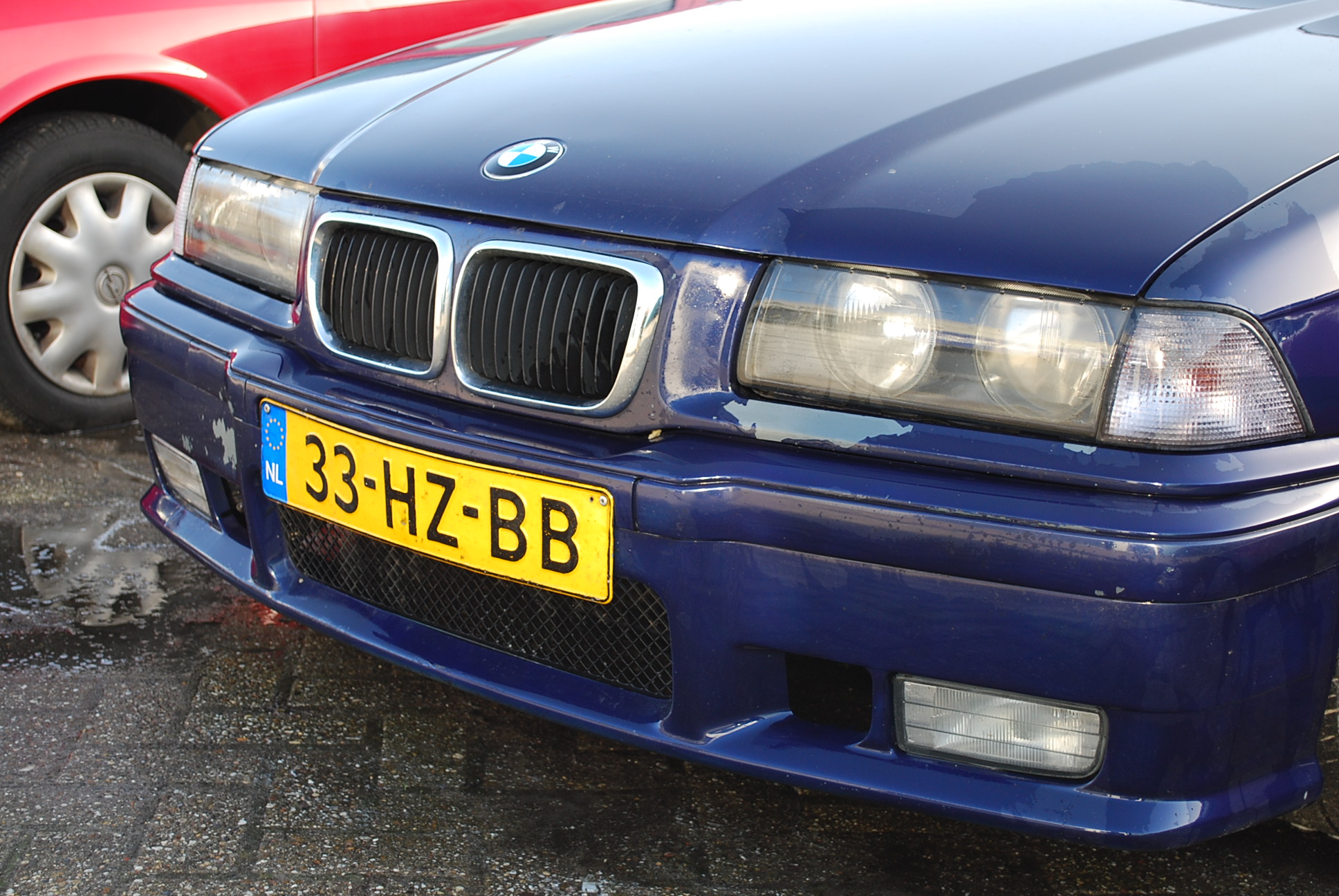 imitatie M-bumper , mistlampen, grille