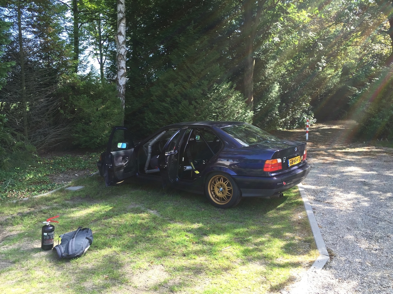 Brandblusser in de aanslag!