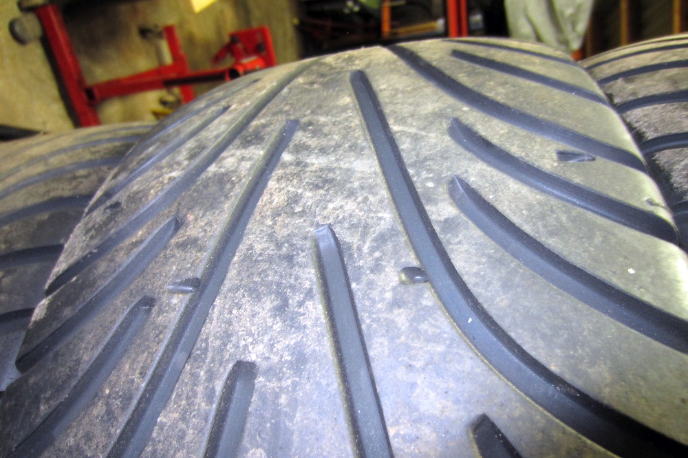 tires rain